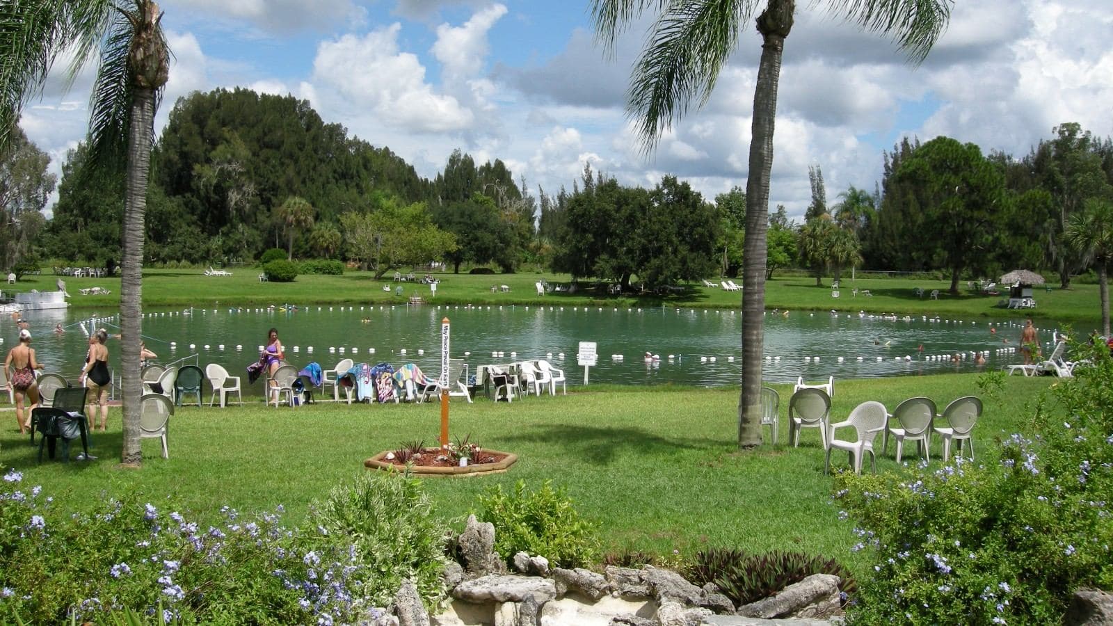 Warm Mineral Springs park in North Port, FL